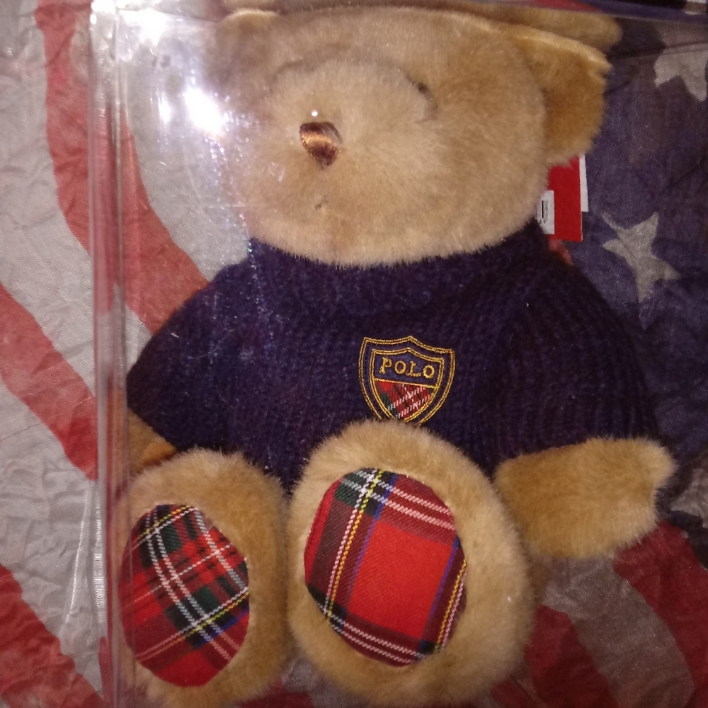 RALPH LAUREN TEDDY BEAR